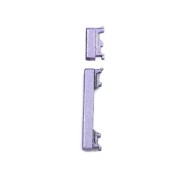 Touche latérales pour Motorola Moto G7 Power Violet 2 pièces