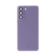 Vitre arrière Samsung Galaxy S21 FE 5G G990 Violet avec lentille caméra