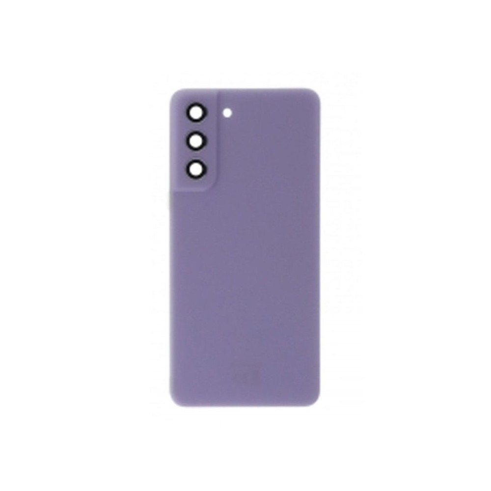 Vitre arrière Samsung Galaxy S21 FE 5G G990 Violet avec lentille caméra