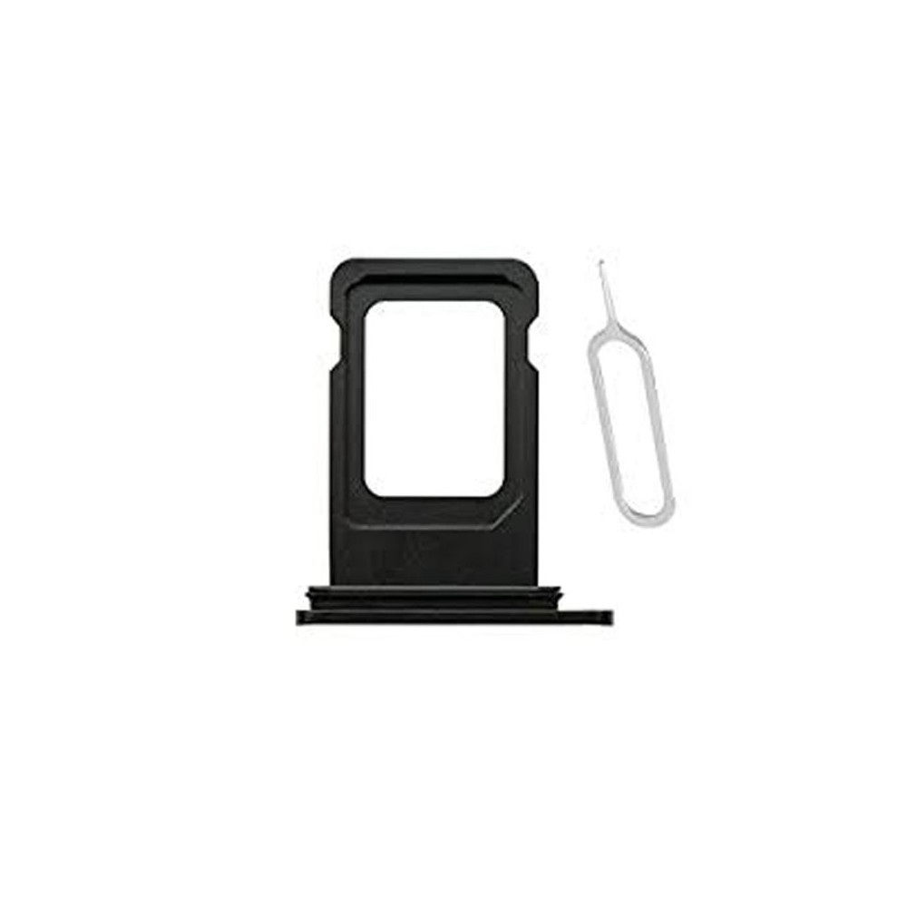 Tiroir carte sim avec anneau en caoutchou étanche iPhone 8/SE 2020/SE 2022 Simple sim Noir