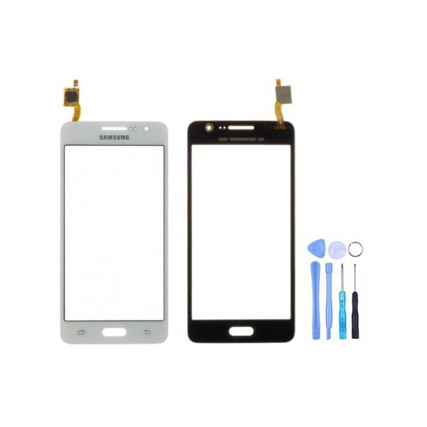 Vitre tactile pour Samsung Galaxy Grand Prime G530 G531 Blanc + Outils