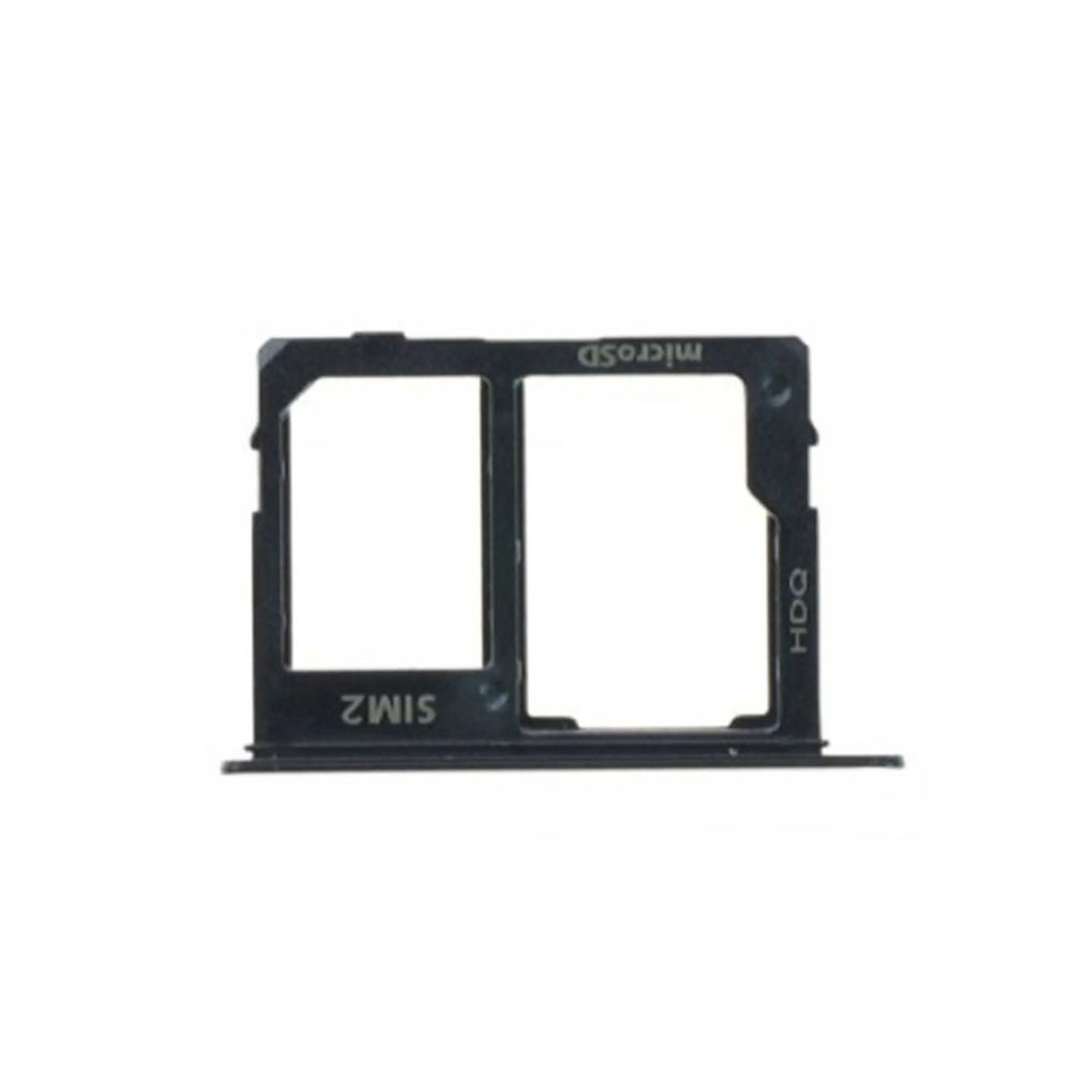 Tiroir SIM + SD Samsung Galaxy A6 2018 / A6+ Noir