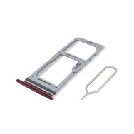 Tiroir double SIM + SD Samsung Galaxy S20 Ultra G988F / S20+ G986F Rouge