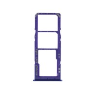 Tiroir double SIM + micro SD Samsung Galaxy A30s / A50s/ A70s Violet
