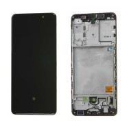 Écran Samsung Galaxy A41 (A415F) Noir LCD sur châssis