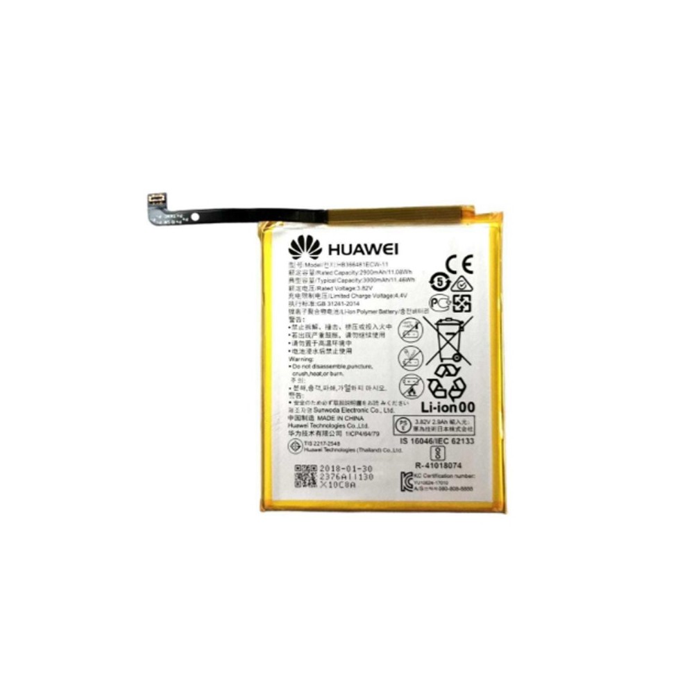 Batterie Honor 6C Pro/7A/8/8 Lite/5C Huawei P Smart/P10 Lite/P20 Lite/P8 Lite 2017/P9/P9 Lite HB366481ECW