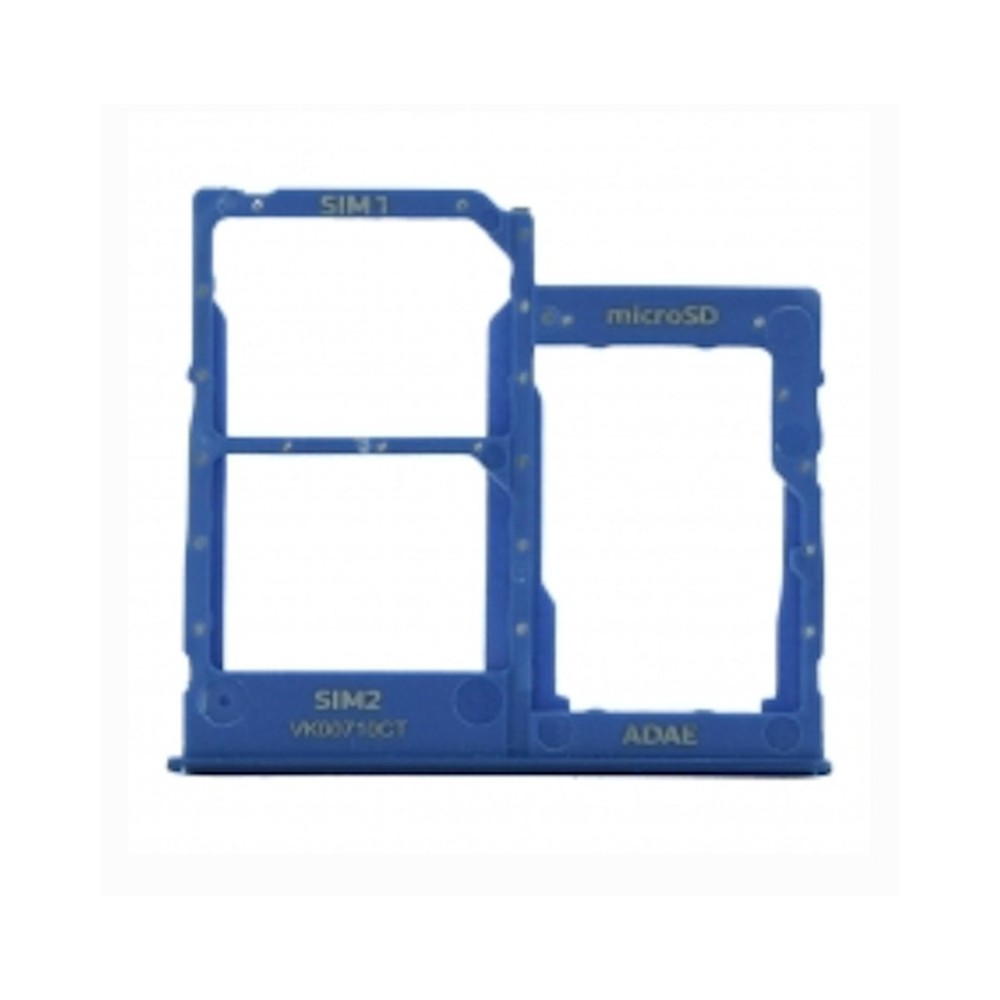 Tiroir de carte sim Samsung Galaxy A41 Dual Card Bleu