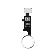 Bouton Home Assemblé avec Nappe iPhone SE / Argent Silver