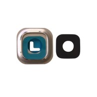 Lentille Caméra Contour Blanc Samsung Galaxy Note 5 N920F