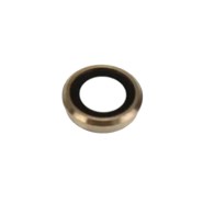 Lentille camera avec Contour iPhone 6 / 6S Argent