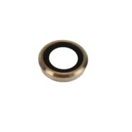 Lentille camera avec Contour iPhone 6 / 6S Argent
