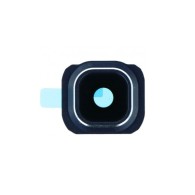 Lentille Caméra Arrière en Verre avec Contour Bleu Samsung Galaxy S6 Edge G925F