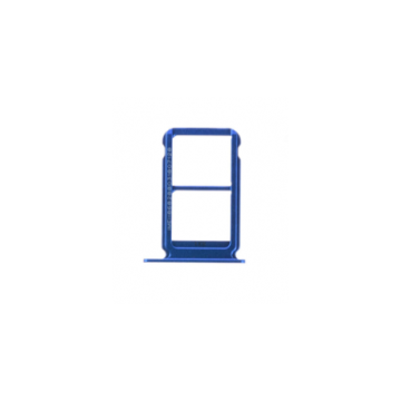 Tiroir SIM + SD pour Honor 10 Bleu
