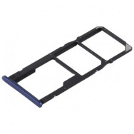 Double Tiroir SIM + SD pour Honor 7C Bleu