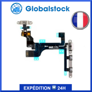 Nappe Bouton Volume Power ON / OFF Vibreur pour iPhone 5C