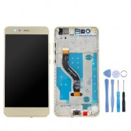 Ecran LCD + Vitre tactile sur châssis pour Huawei P10 Lite WAS-L03T/WAS-LX1 Or + Outils