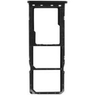 tiroir double sim + micro SD pour Samsung Galaxy (A515F) / A51 5G (A516N) Noir