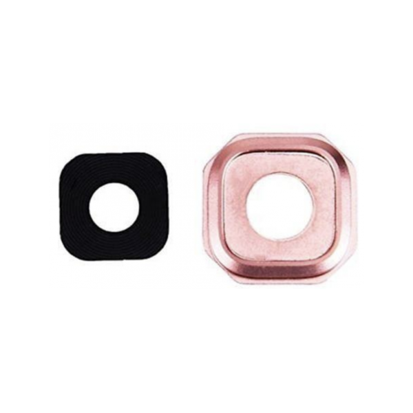 Lentille caméra arrière pour Samsung Galaxy A5 2016 (A510F) rose