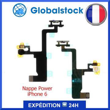 Nappe bouton iPhone 6 - OEM - Envoi gratuit 24h