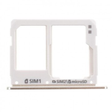 Tiroir SIM Samsung Galaxy A3 2016 (A310F) Or - Envoi gratuit 24h