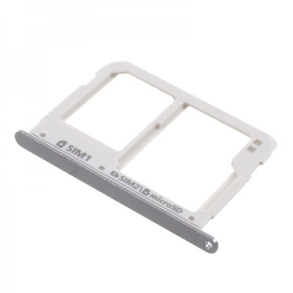 Tirroir SIM card + micro SD pour Samsung Galaxy A3 2016 (A310F) Blanc