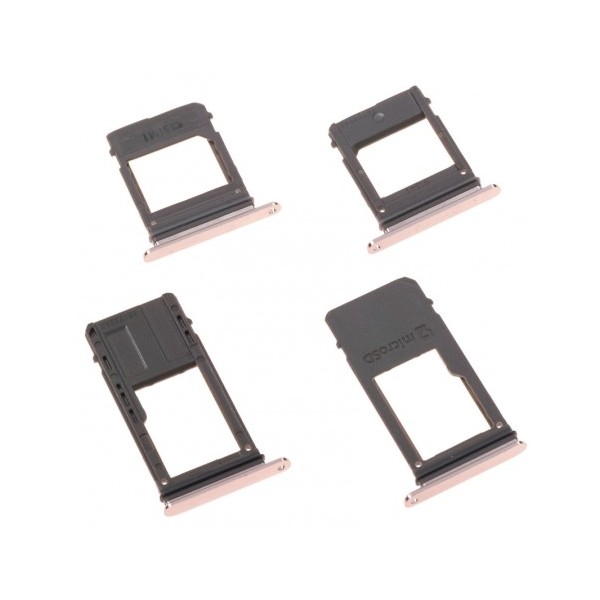 Tiroir SIM + carte SD Samsung Galaxy A5 (A520F) Rose
