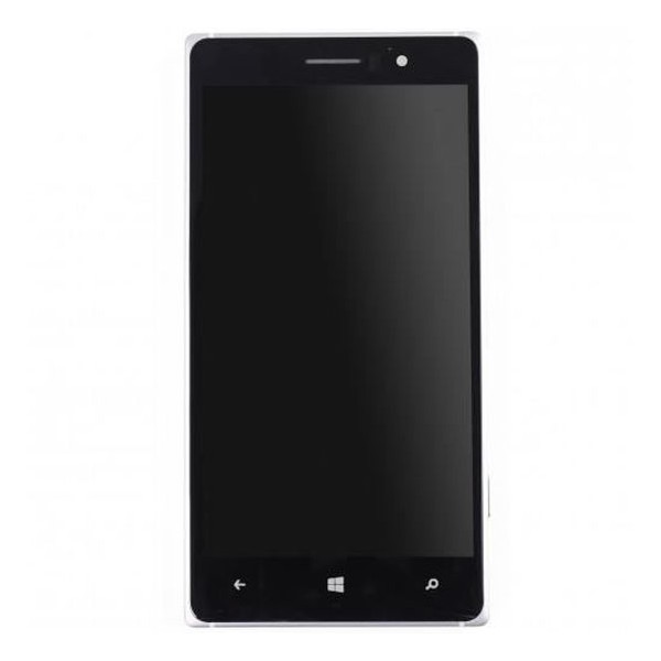 Ecran LCD + Vitre Tactile pour Nokia Lumia 830 Blanc OEM