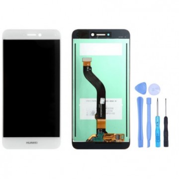 Ecran LCD + Vitre tactile pour Huawei Y6 2018 Blanc + Outils