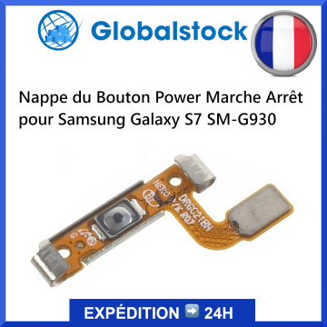 Nappe du Bouton Power Marche Arrêt pour Samsung Galaxy S7 SM-G930