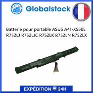 Batterie portable ASUS A41-X550E R752LJ R752LJC R752LK R752LN R752LX pour ordinateur portable - Qualité premium