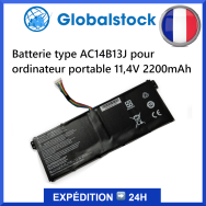 Batterie ordinateur portable 11,4V 2200mAh pour ordinateur portable - Qualité premium