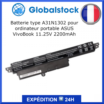 Batterie ordinateur portable ASUS VivoBook 11.25V 2200mAh pour ordinateur portable - Qualité premium
