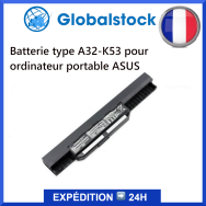 Batterie ASUS K53BR K53BY K53B K53E K53SC K53SD K53SJ K53SK K53SM 5200MAH pour ordinateur portable - Qualité premium
