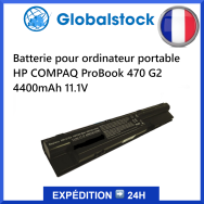 Batterie ordinateur portable HP COMPAQ ProBook 470 G2 4400mAh 11.1V pour ordinateur portable - Qualité premium