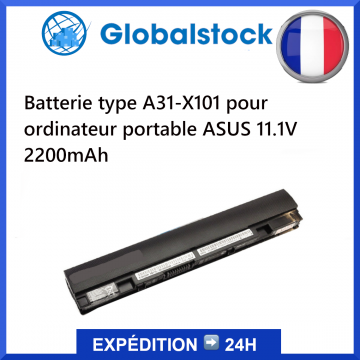 Batterie type A31-X101 pour ordinateur portable ASUS 11.1V 2200mAh