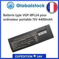 Batterie ordinateur portable 15V 4400mAh pour ordinateur portable - Qualité premium