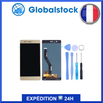 Écran Huawei P9 Plus OLED LCD + vitre tactile - kit outils complet avec outils