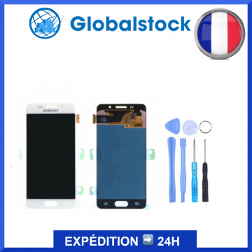 Écran Samsung Galaxy A3 2016 (A310F) Blanc LCD