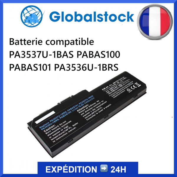 Batterie Batterie compatible PA3537U-1BAS PABAS100 PABAS101 PA3536U-1BRS PA3537U-1BRS pour ordinateur portable - Qualité premium