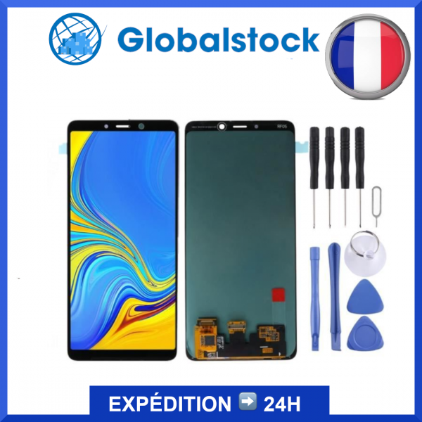 Écran Samsung Galaxy A9 2018 (A920F) OLED LCD + vitre tactile - kit outils complet avec outils