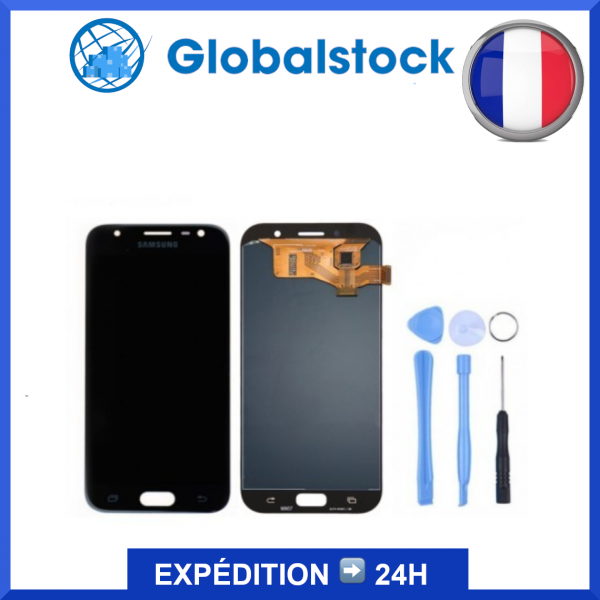 Écran Samsung A7 2016 (A710F) LCD + vitre tactile - kit outils complet avec outils