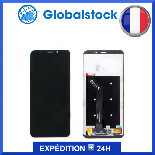 Ecran LCD + Vitre tactile pour Xiaomi Redmi 5 Plus Noir + Outils
