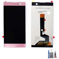 Ecran LCD + Vitre tactile pour SONY XPERIA XA2 Rose + Outils