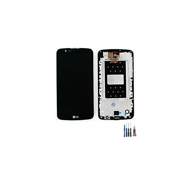 Ecran LCD + Vitre tactile sur châssis pour LG K10 + Outils