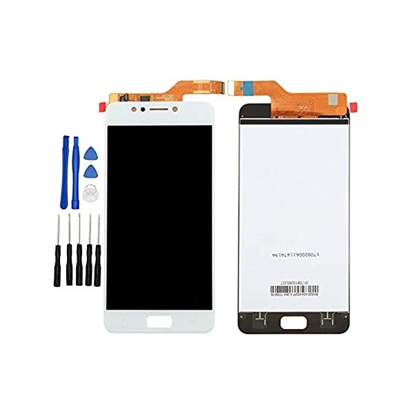Ecran LCD + Vitre tactile pour ASUS ZENFONE 4 MAX et ZC520KL X00HD Blanc + Outils