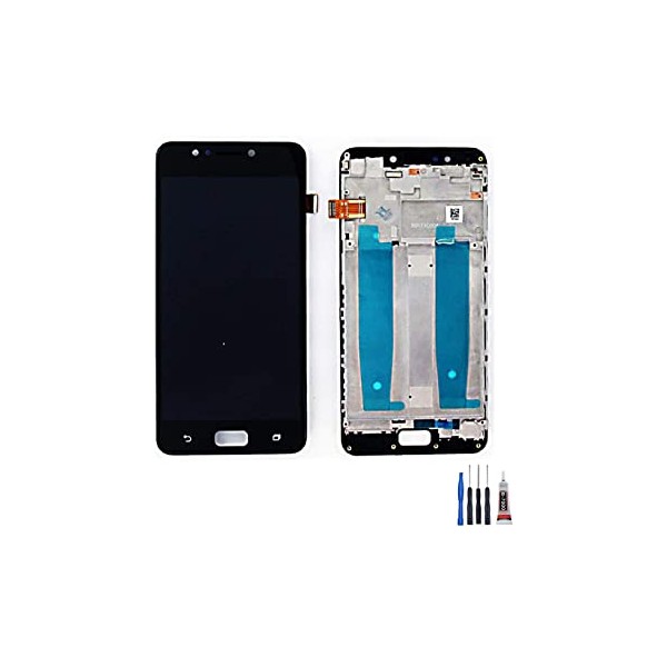 Ecran LCD + Vitre tactile sur châssis pour ASUS ZENFONE 4 MAX ZC520KL X00HD Noir + Outils
