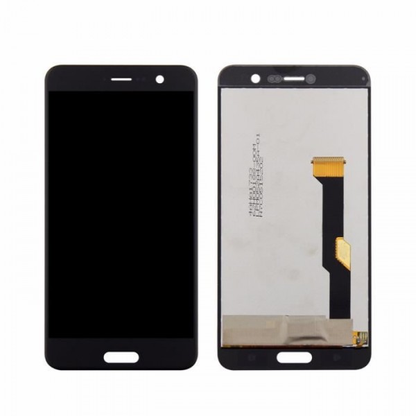 Ecran LCD + Vitre tactile pour HTC U PLAY Noir + Outils