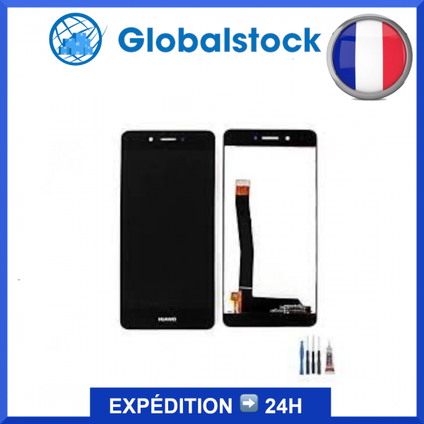 Ecran LCD + Vitre tactile pour HUAWEI HONOR 6C Noir + Outils