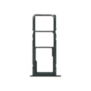 Tiroir carte SIM pour Huawei P smart 2021/Y7a Dual Card Noir