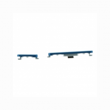 Touches boutons latérales Power+Volume pour Huawei P40 Bleu